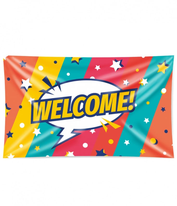 XXL flags - Welcome