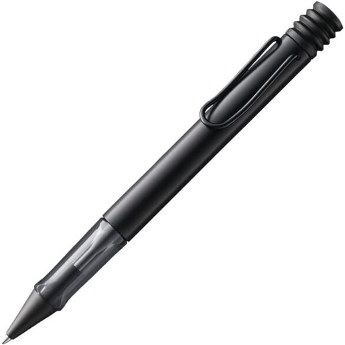 Lamy balpen, model al-star black, met een medium zwarte vulling