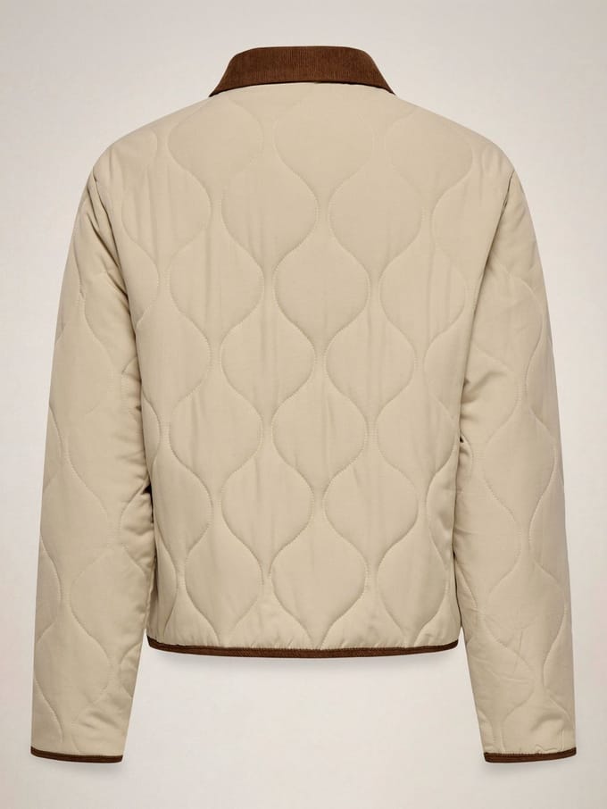 JDY - JDYPAULA L/S QUILTED BARN SHACKET WVN - Dames - Vesten