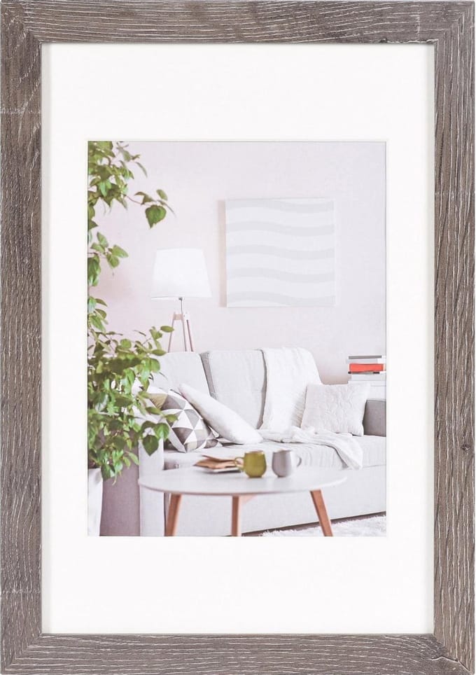 Fotolijst - Henzo - Modern - Fotomaat 20x30 cm - Donkergrijs