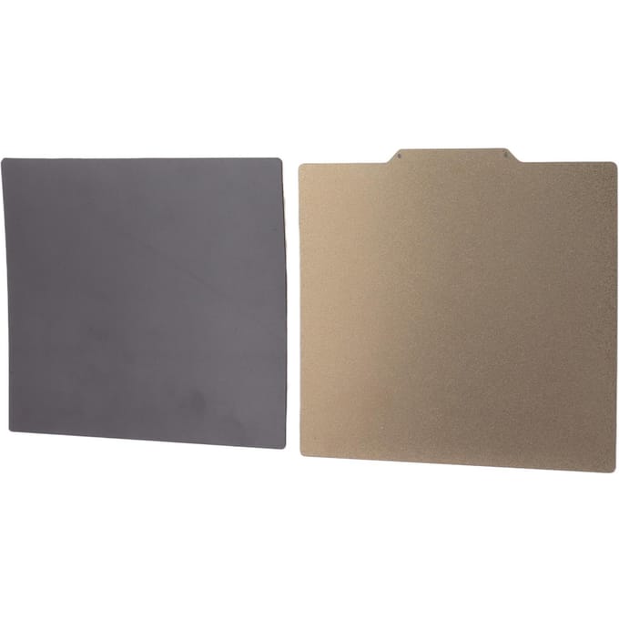 3D Printer Bouwplaat 220x240mm Dubbelzijdig PEI Magnetisch Rubber Veerstaal voor ANYCUBIC I3 MEGA gray