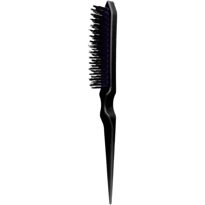 Peigne à Cheveux Professionnel Brosse à Cheveux Volumineuse Peignes de Coiffure de Salon Ligne Fine ABS Crêpage Outils de Coiffure Brosse à Cheveux noir