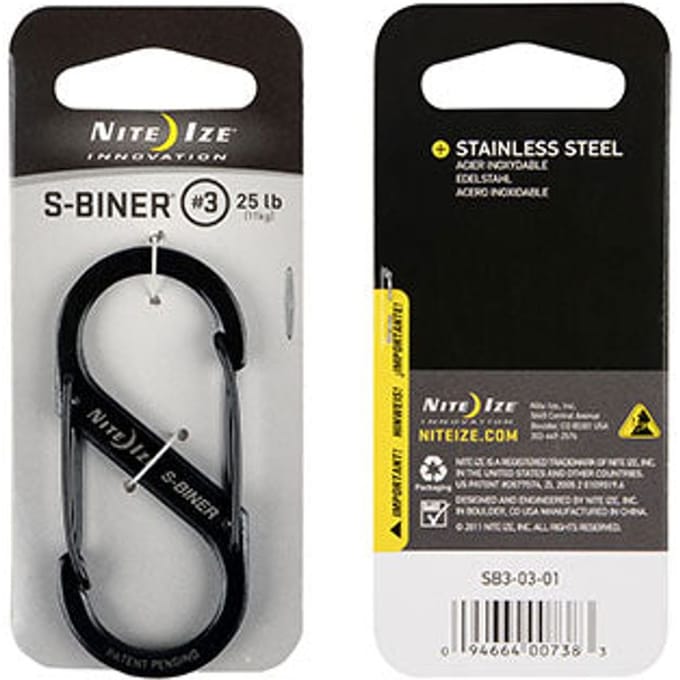 NITE Ize S-Biner Gr. 3 NI-SB3-03-01 Karabijn 67 mm x 29 mm 1 stuk(s)