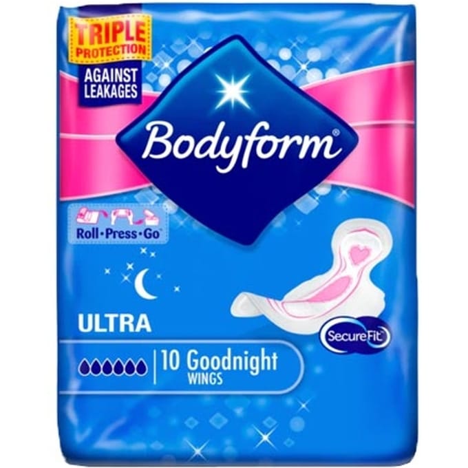 BodyForm Ultra GoodNight - 10 stuks.