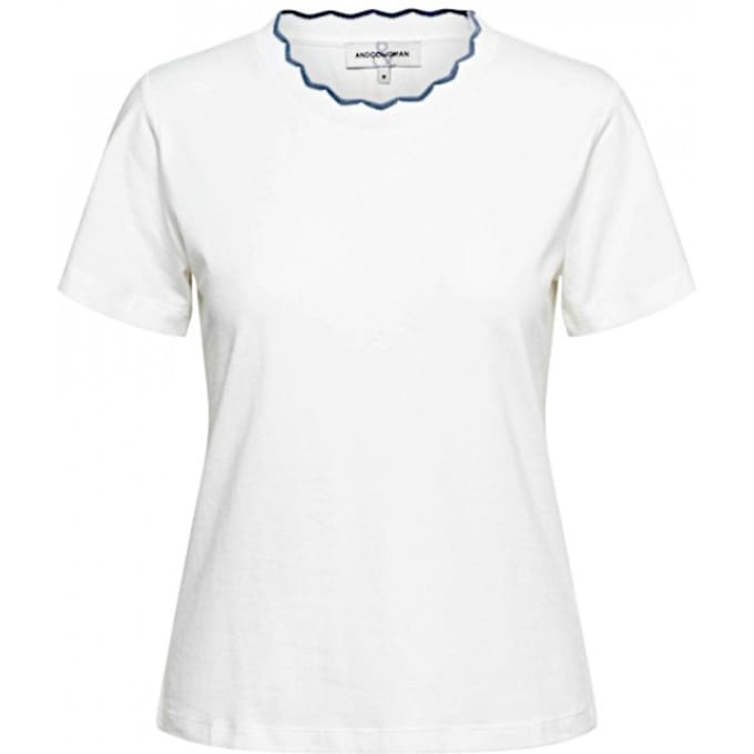 &Co Woman &co women top taia offwhite/indigo