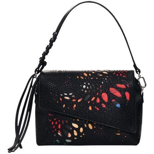 Desigual schoudertas Notus Print Phuket Shoulder Bag Black zwart