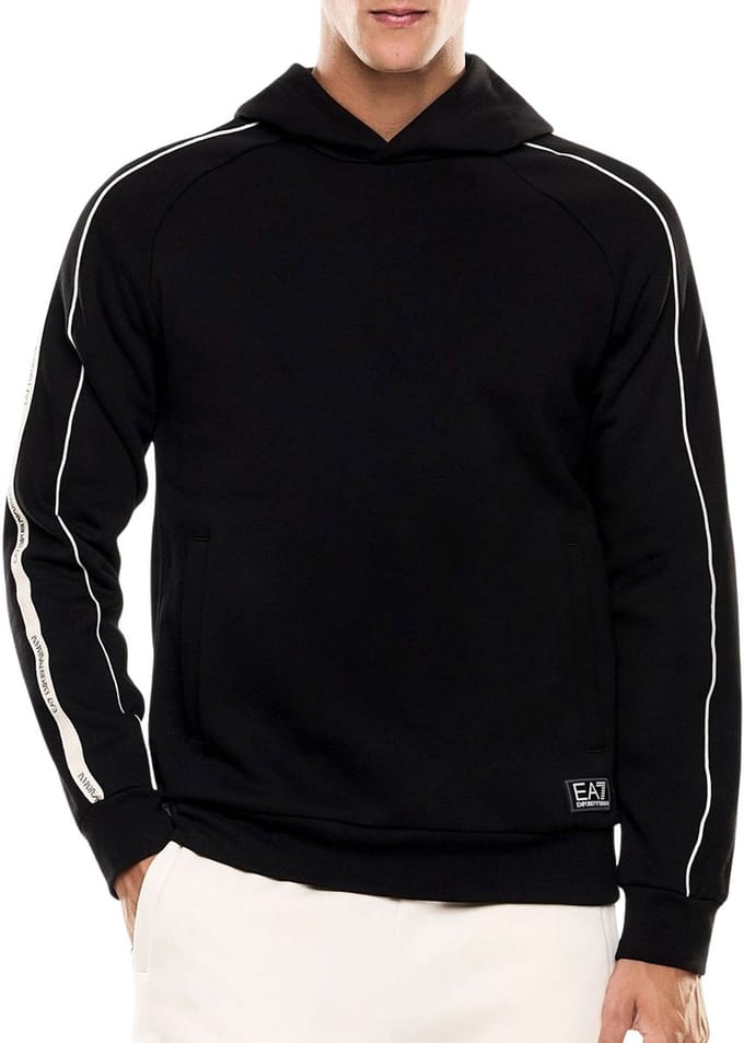 EA7 Logo Series Hoodie Heren - Maat M