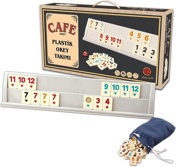 Rummy - Okey - Kunststof - Rummi