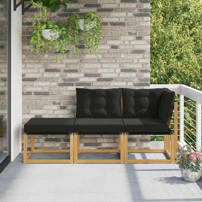 vidaXL - Sectie - Sofa - Eenheden - 3 - st - 3-zits