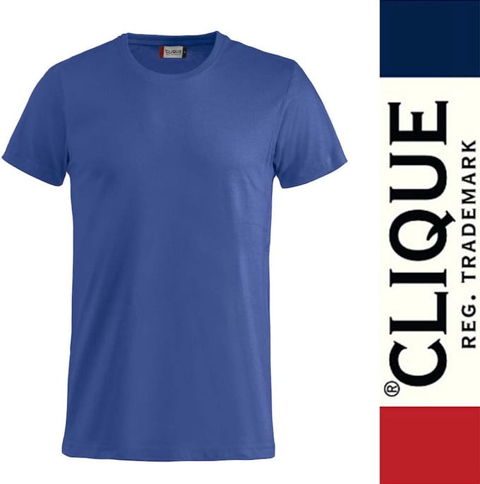 5-Pack Clique Basic-T 029030 Blauw Maat XL