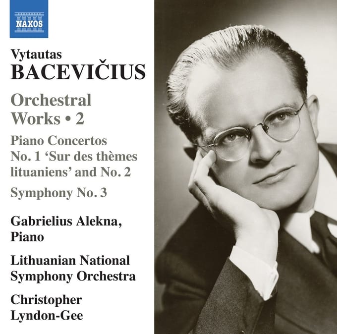 Gabrielius Alekna, Lithuanian National Symphony Orchestra - Bacevicius: Orchestral Works, Vol. 2 (CD)
