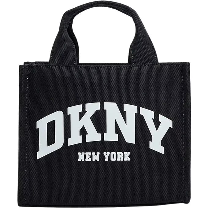 DKNY schoudertas Hadlee Tote Bag Black / Silver zwart