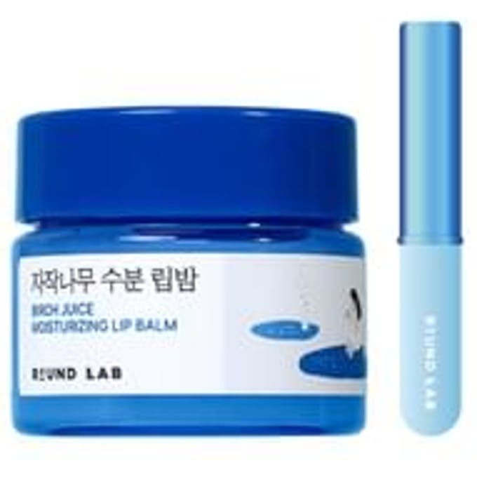 ROUND LAB - Birch Juice Moisturizing Lip Balm Set 2 pcs