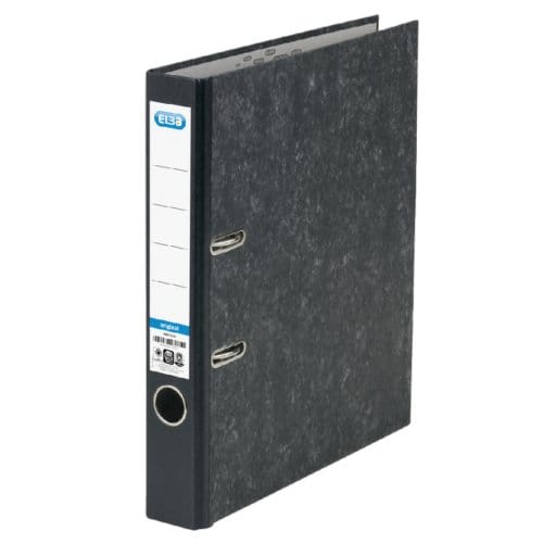 Ordner Elba Smart Original A4 50mm karton zwart gewolkt