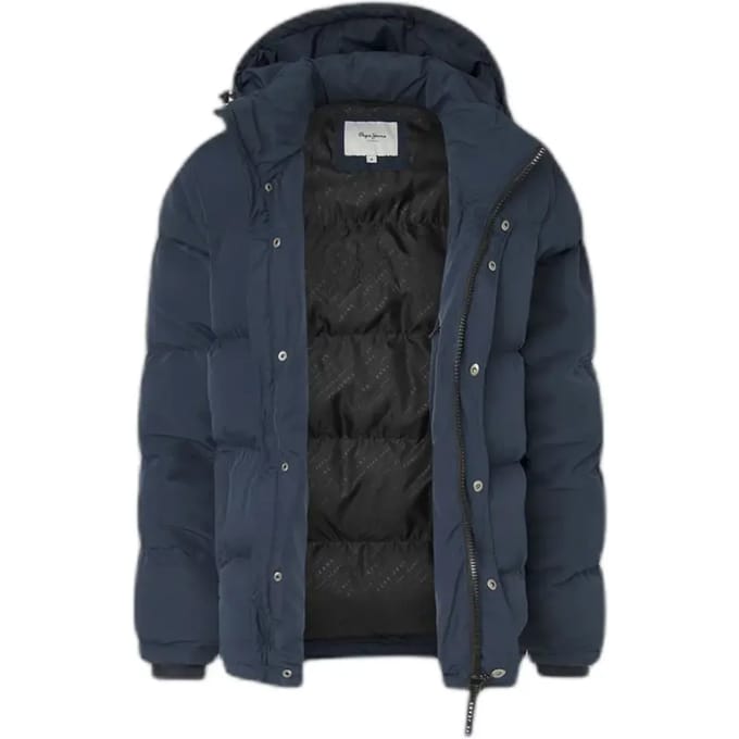 Gewatteerd jack met capuchon, model 'Tobias'