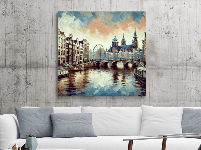 Kunstprint | Wanddecoratie | Dibond | 50 × 50 cm