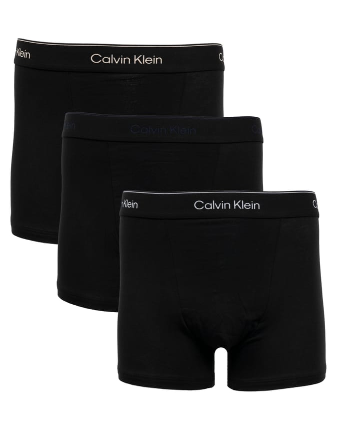regular fit trunks van katoenmix in set van 3
