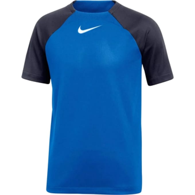 Nike Team T-shirt Kinderen Dri-FIT Academy Pro SS Top K Blauw - Maat S