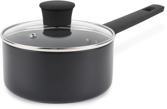 Russell Hobbs Stalen Sauspan – Met Deksel, 16 Cm, Shield Collectie
