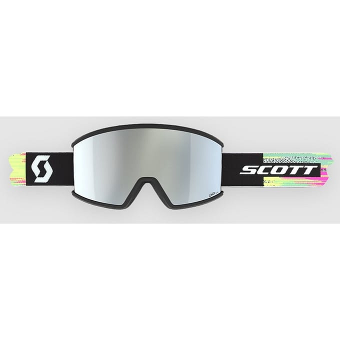 Scott Ambit Compact Black/Neon Yellow Goggle zwart