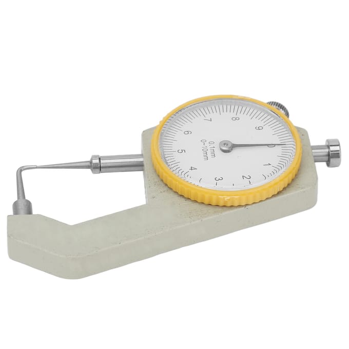 Tandheelkundige Schuifmaat Dikte Gauge Professionele Tandheelkundige Laboratorium Wijzerplaat Schuifmaat Meetinstrument voor Kroon white
