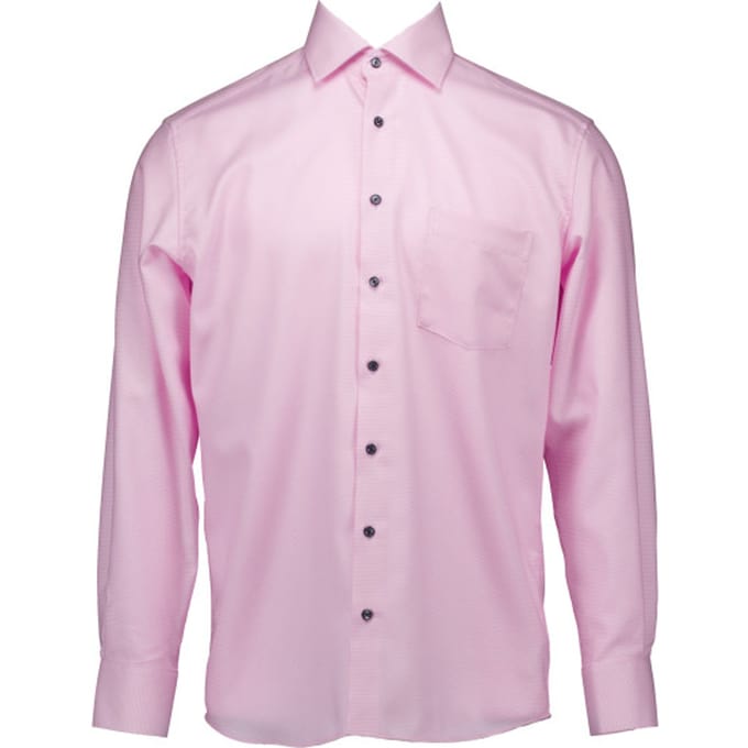 Eterna  Lange Mouw Overhemden Roze 4158 X19k