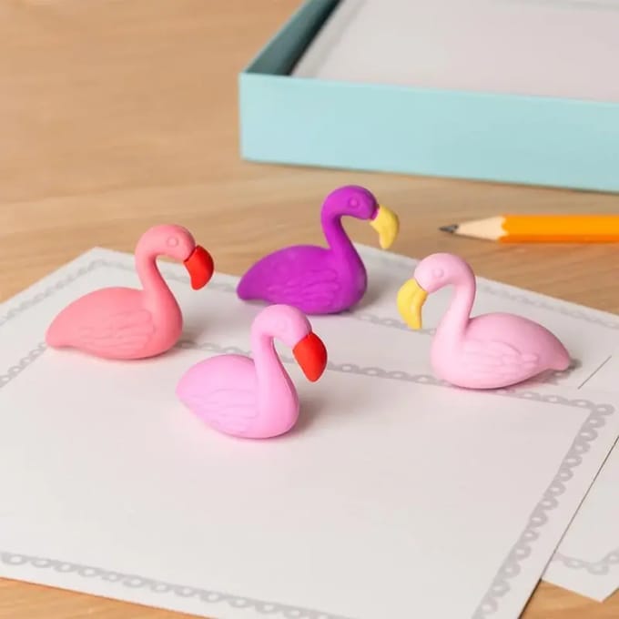 Gum Rex London Flamingoes (x4)