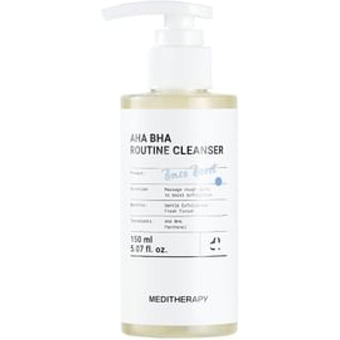 Meditherapy - AHA BHA Routine Cleanser 2026 Version - 150ml