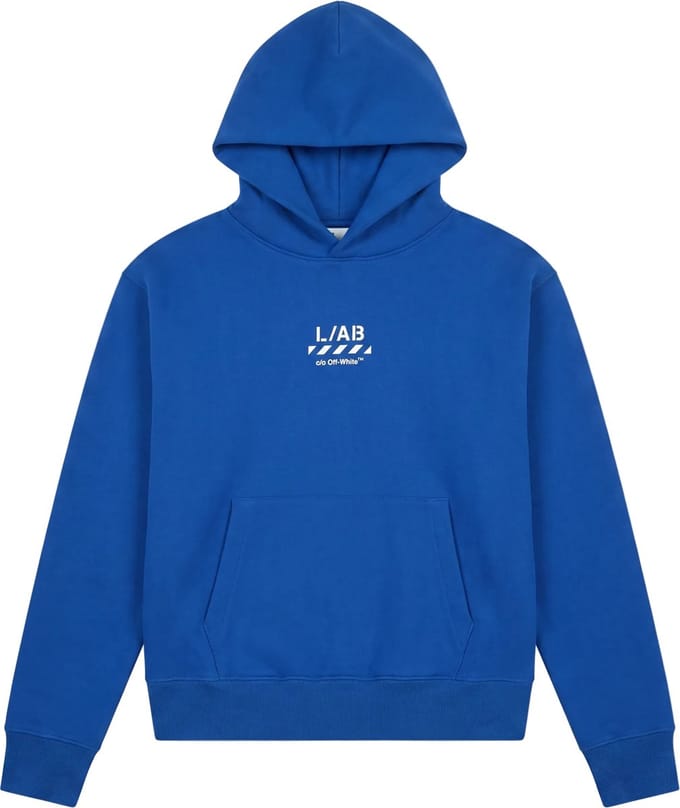 L/AB Off-White hoody jongens Core Diag Cobalt Blue