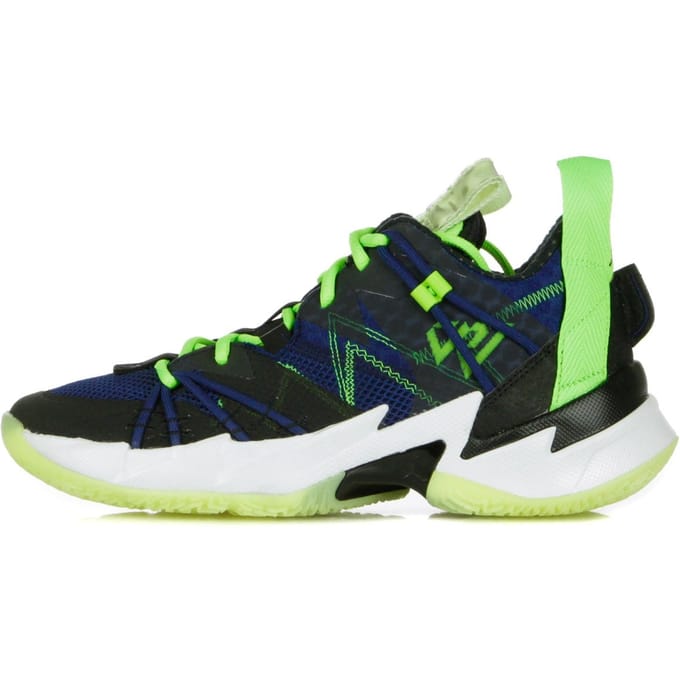 Jordan Why Not Zero.3 Se Hoge herenschoen zwart/key lime/blauw Void/top wit
