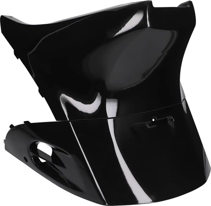 Motorscherm kappenset Piaggio Zip SP Hoogglans zwart