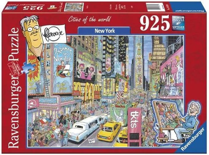 Ravensburger puzzel Fleroux New York - Legpuzzel - 925 stukjes