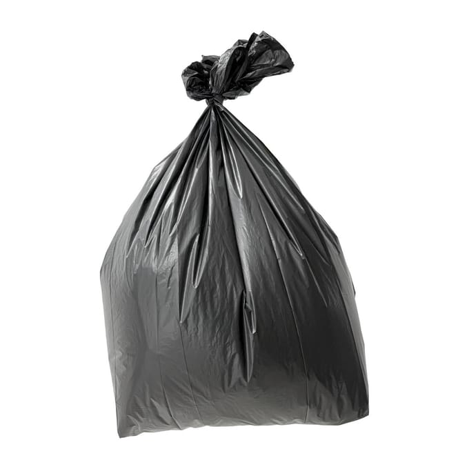 Jantex vuilniszakken zwart 80L (200 stuks)