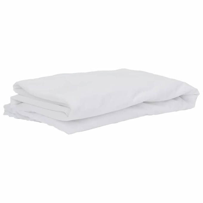 vidaXL - Matrasbeschermer - waterdicht - 200x220 - cm - wit