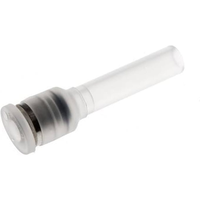 4mm x 6mm PA Insteekfitting Plug EPDM/PTFE