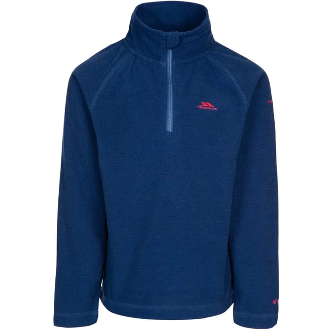 Trespass kinderfleecejas/fleecepullover Keynote - Kids Fleece At100 Dark Navy