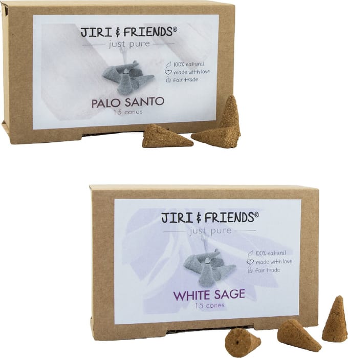 Jiri & Friends Cones combipak Witte Salie, Palo Santo