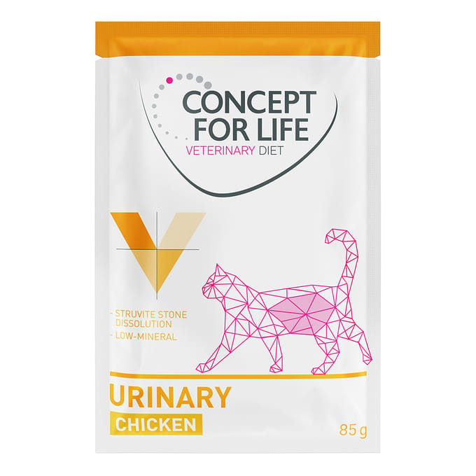 48x85g Urinary Kip Concept for Life Veterinary Diet Kattenvoer