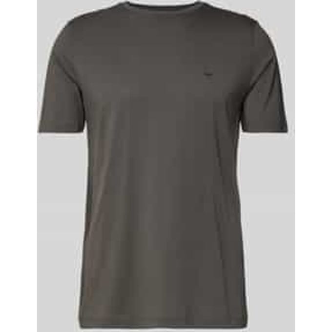 Fynch-Hatton Ronde Hals T-Shirt Asphalt / male