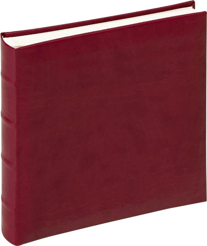 Walther FA-371-R Classic - Classic album - Formaat 26 x 25 cm - 60 witte pagina's - Wijnrood