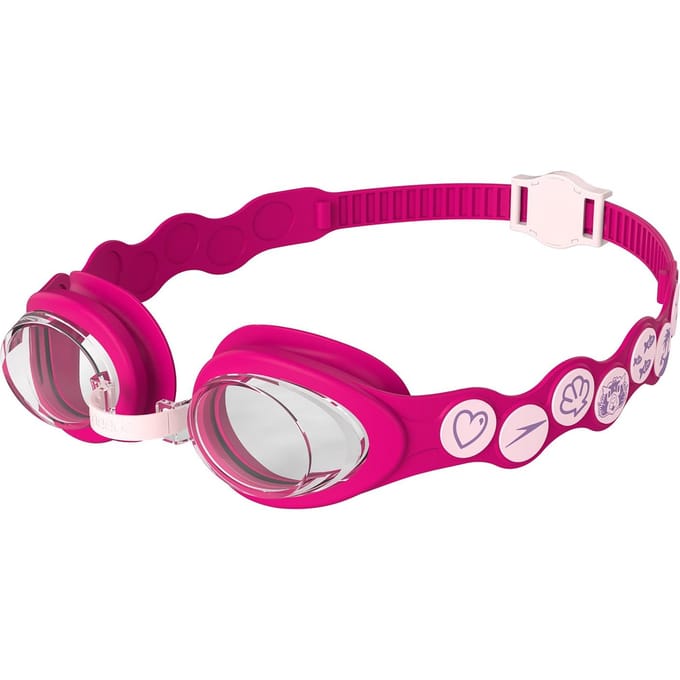Speedo Kinder/Kids 2024 Gevlekte zwembril (Roze)