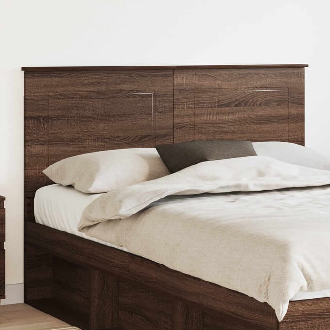 vidaXL - Hoofdbord - Bruine - eik - 100 - cm - Geconstrueerd - hout