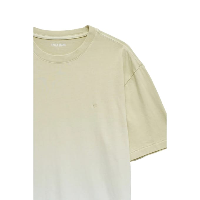 T-shirt met ombre-effect Salsa Jeans