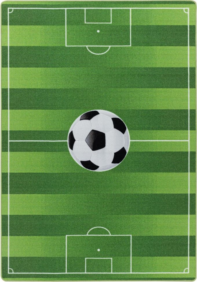 Vrolijk kinderkamer vloerkleed Play - Stadium - 160x230 cm