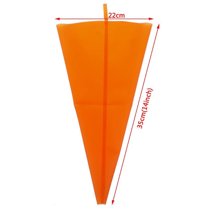 Poche à pâtisserie en silicone pour la décoration de gâteaux 14Inch