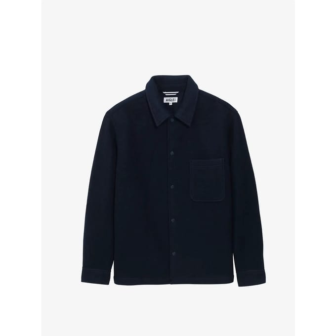 Gebrushte merinowollen overshirt Aigle