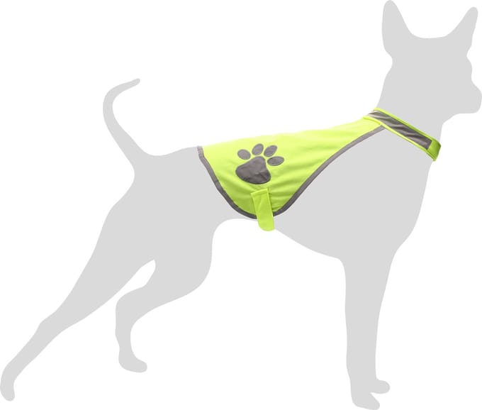 Flamingo Kattenaccessoire Veiligheidsvestje - Geel