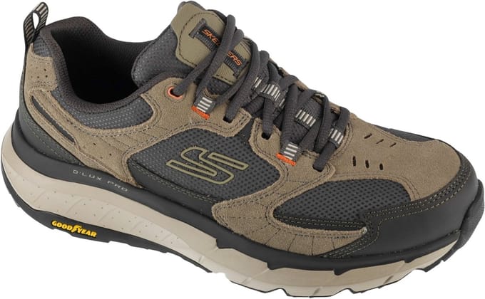 Skechers D'Lux Trekker, Mannen, Beige, Sneakers, maat: 41,5