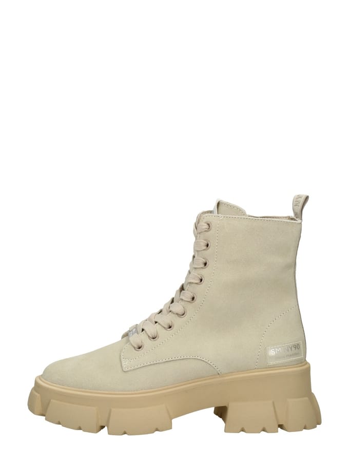 Steve Madden Tanker Veterschoenen Hak - beige - Maat 40