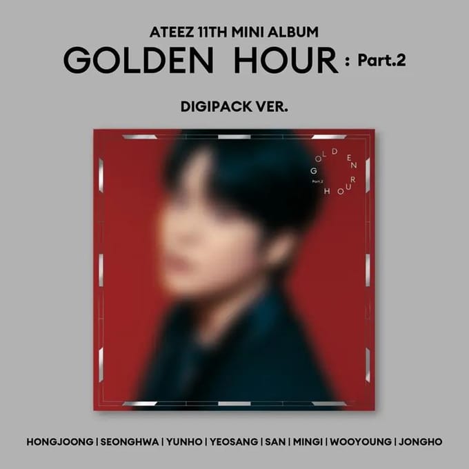 ATEEZ - [GOUDEN UUR : DEEL 2] 11e EP-album DIGIPACK Jongho